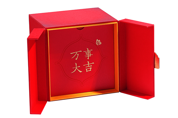 雙開(kāi)仿城門(mén)禮品盒
