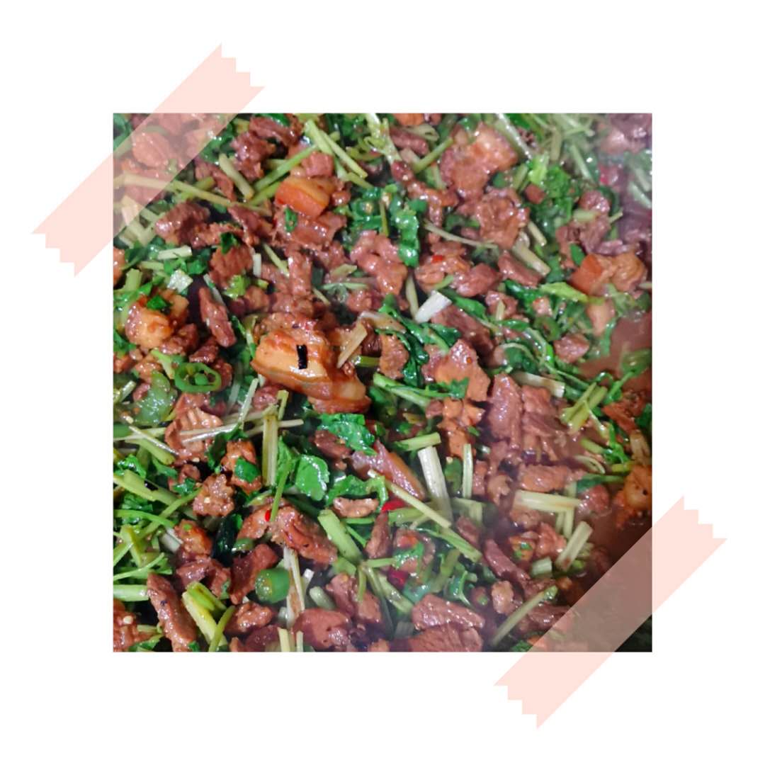 全體員工的活動(dòng)成果：農家美味佳肴